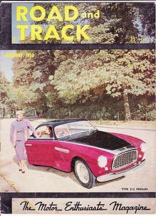 ROAD & TRACK 1952 FEB - Vol.3 #7, JAG Mk VII & 120, M-B 170S, NEW SIATA*